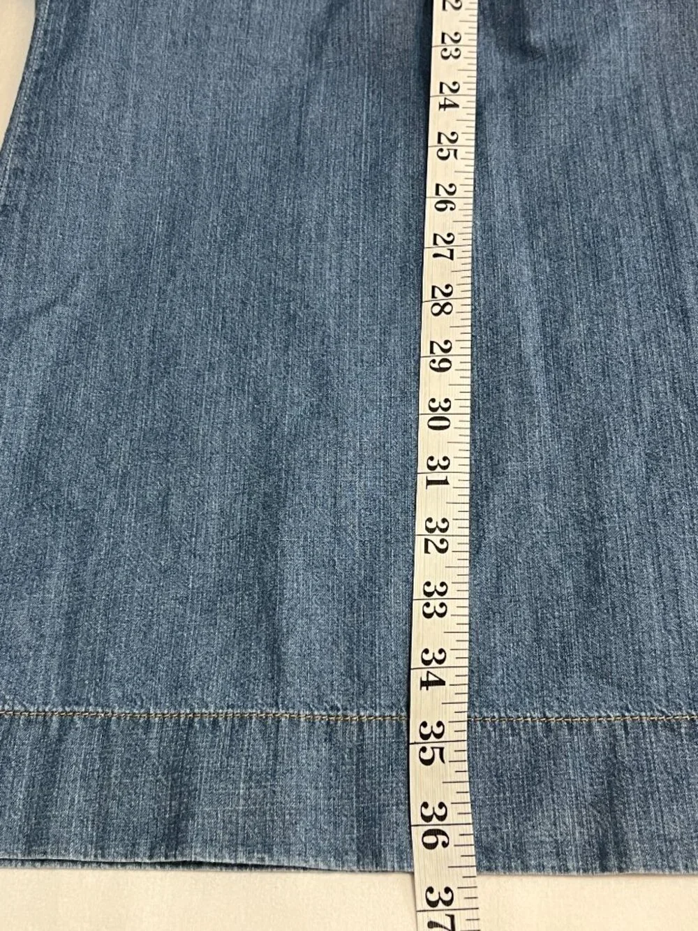 J.Crew Denim Chambray Shirt Dress Size 12 Long Sleeve Pocket Tunic